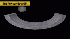 斯曼克磨粒流全新力作！水粒子去毛刺機！
