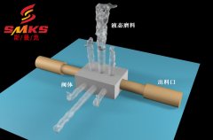 ABS閥體去毛刺，相交孔去毛刺前后對比！